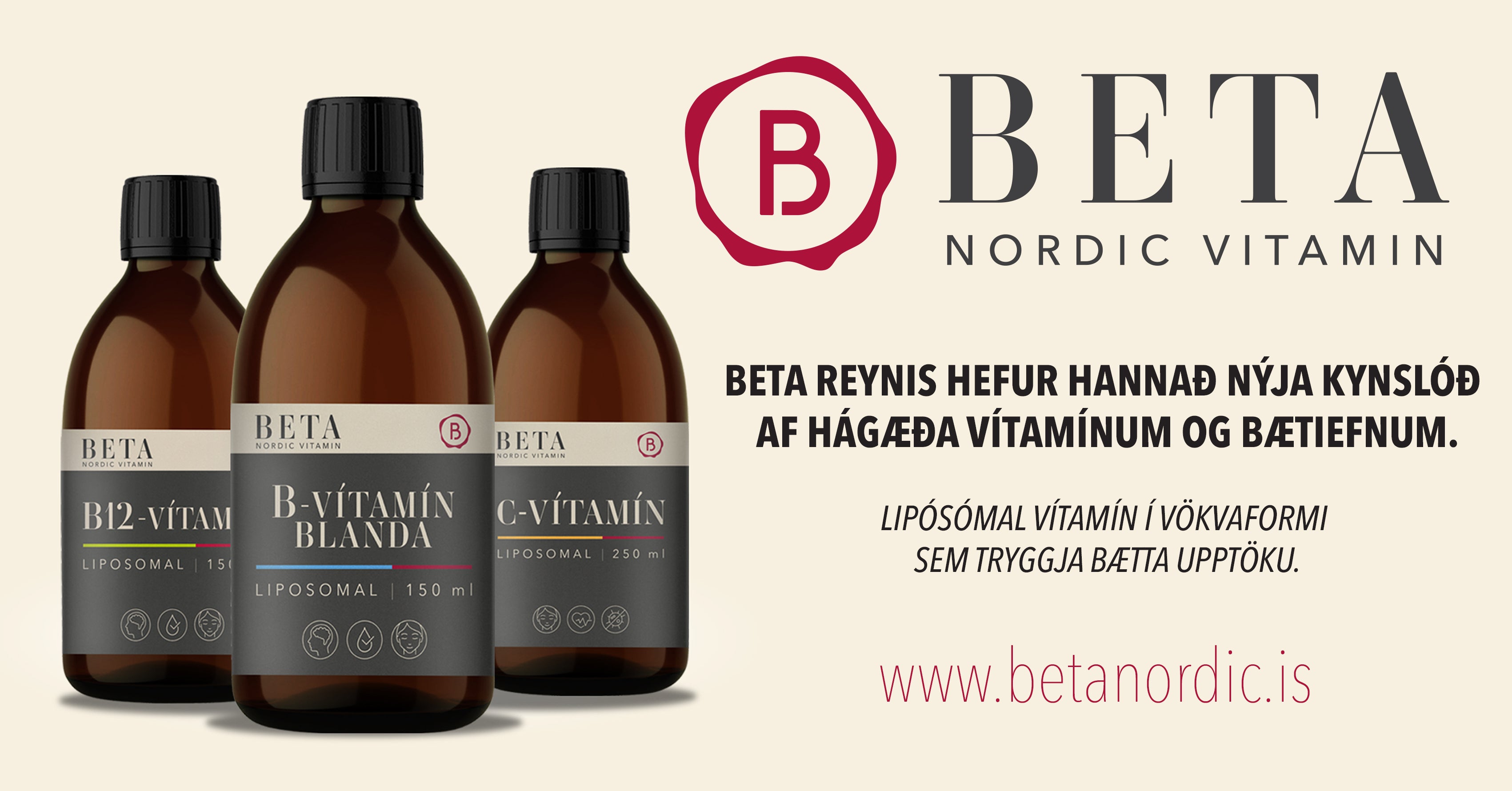 Beta Reynis næringarfræðingur – Beta Nordic Vítamín